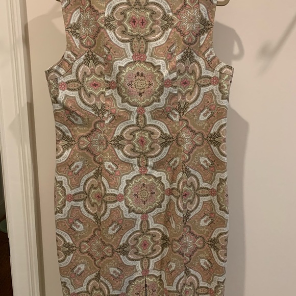 Paisley Sleeveless Dress NWOT 16P - Picture 3 of 6